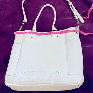 Large Baby Blue Tote Bag